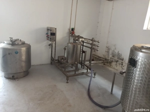 Linie pentru îmbuteliat lapte