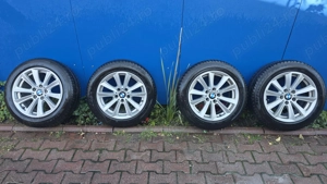 Jante BMW originale + cauciucuri de iarna Pirreli