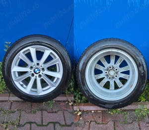 Jante BMW originale + cauciucuri de iarna Pirreli - imagine 6