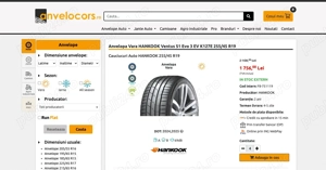 4 Anvelope Vara HANKOOK Ventus S1 Evo 3 EV K127E 255/45 R19