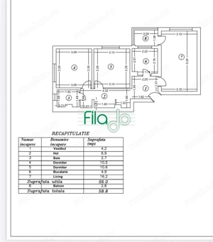 Apartament 3 camere Nicolae Grigorescu, Salajan