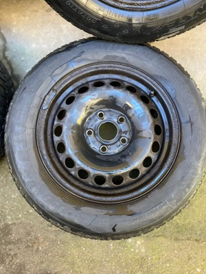 Cauciucuri de iarna 195 65 15 + jante otel 15 vw, Audi, seat, skoda - imagine 4