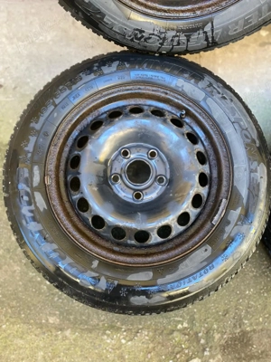 Cauciucuri de iarna 195 65 15 + jante otel 15 vw, Audi, seat, skoda - imagine 5