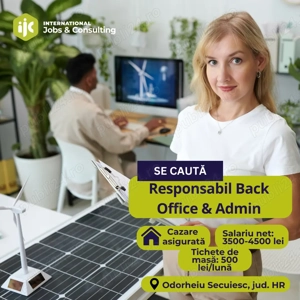 Responsabil Back Office & Admin