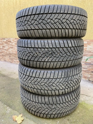 Cauciucuri de iarna 225 45 17+ jante originale Vw 17 5x112  - imagine 8