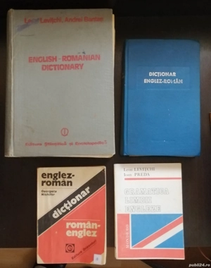 Dicționar englez, francez, spaniol. 