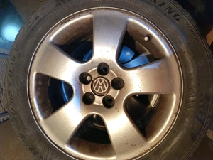 Vând 4buc.jenti VW golf4 aliaj,cu anvelope de vară  - imagine 7