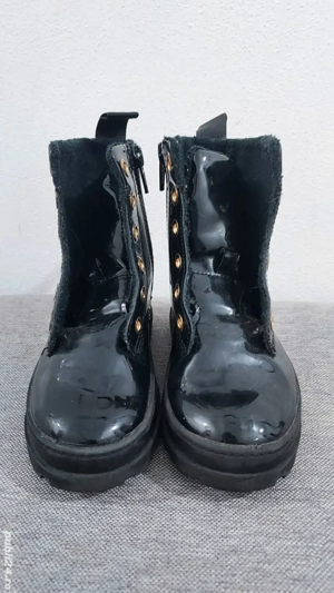 Ghete copii din lac, negre, H&M