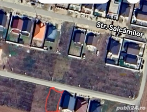 vand parcela (teren) casa 41000E Santandrei