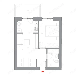 Apartament 2 camere / Hils Titanium Faza 1 / 5 min Metrou / COMISION 0% - imagine 13 Apartament 2 camere / Hils Titanium Faza 1 / 5 min Metrou / COMISION 0% - imagine 13