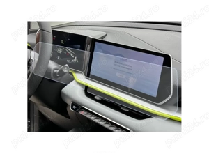 Geely Coolray 2024+ Set (2 buc.) Folii de Protectie pentru Ceasuri si Navigatie - HD-Premium FoliaTa