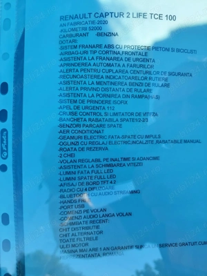 Schimb-Vand Renault Captur 2020