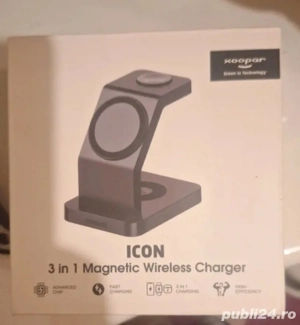 incarcator wireless 3in1 - imagine 1