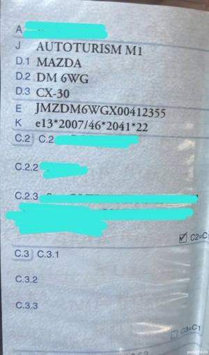 Mazda CX-30 SkyActiv-G 2.0 Benzina 2023 - imagine 7 Mazda CX-30 SkyActiv-G 2.0 Benzina 2023 - imagine 7