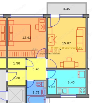 2 camere Sector 4 - Sos Giurgiului - Parc Flamura - imagine 2