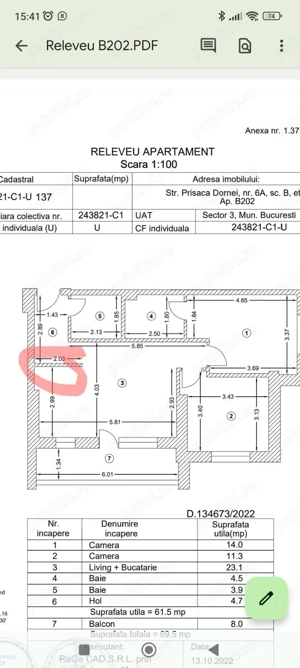 Inchiriez apt 3 cam, bloc nou, str Prisaca Dornei Titan, lângă metrou - imagine 9