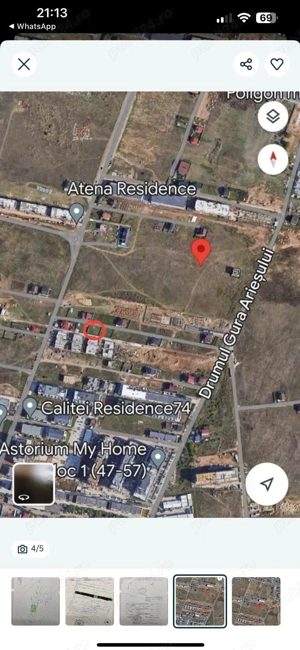 Vanzare teren cu utilitati pt casa - Pallady, Gura Calitei