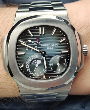 Ceas de lux inspirat de Patek Philippe 5712   design sofisticat și rafinat