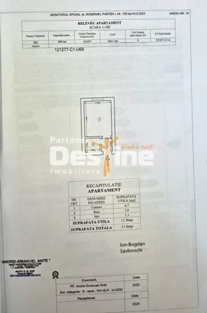 Garsoniera renovată, mobilată și utilată, ideala pentru investiție - Cantemir