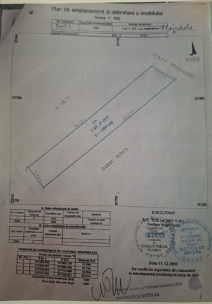 Teren intravilan în Com.Cornetu, jud.Ilfov
