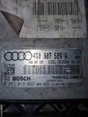 Calculator Motor Audi A6 A7 3.0TDI EDC17CP44 0281019022 4G0907589A - imagine 3