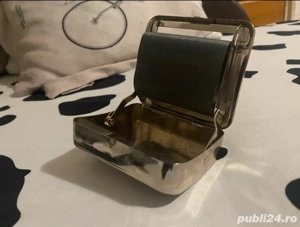 Cutie vintage OCB   metal gravat argintiu - imagine 3