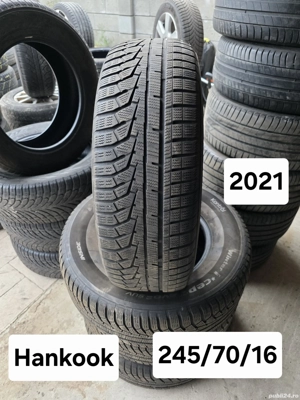 Set 4 anvelope 245/70/16 Hankook iarna Amarok Mitsubishi L200 MG
