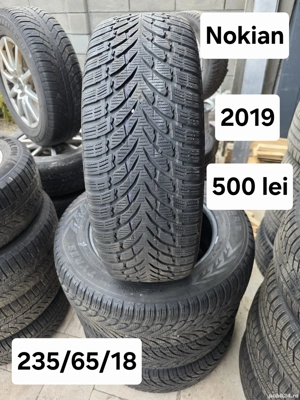 Set 4 anvelope iarna 235/65/18 Nokian