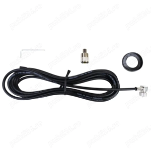 Antena CB PNI by Sirio SUPER 9 cu fluture + montura + cablu 4m + mufa - imagine 3