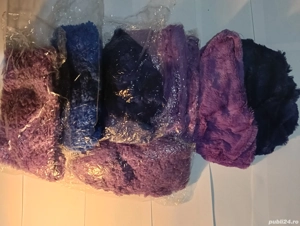 Opt gulere de dama noi,pufoase