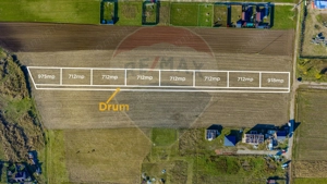 COMISION 0% Teren Sânpetru 8900 mp/ Intravilan/ 8 loturi