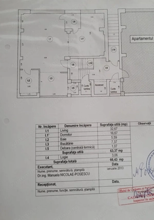 ELEGANT, DOROBANTI - de vanzare apartament 2 camere, 66.5 mp, etaj 1/3 - imagine 14