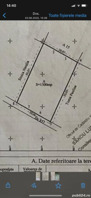 particular vand teren 1500 mp popesti leordeni - imagine 2