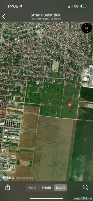 particular vand teren 1500 mp popesti leordeni - imagine 3