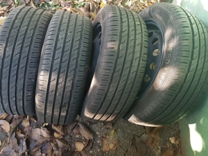 Vand Jante cu cauciucuri de vara 205/55/16  an 2024 - imagine 5