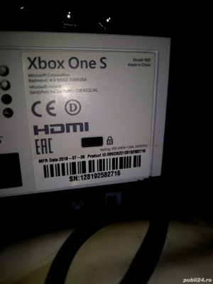 xbox one cu doua manete - imagine 2