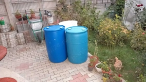 Butoaie de plastic 220 l alimentare 