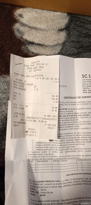 Vând pompă de muls electrică  - imagine 3