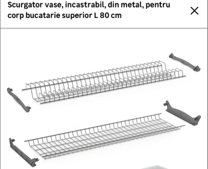 Scurgator Vase pentru corp de 80 cm - imagine 2