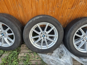 Roti Complete Cu Anvelope Bridgestone De Vara Bmw G01 - imagine 4