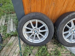 Roti Complete Cu Anvelope Bridgestone De Vara Bmw G01 - imagine 6