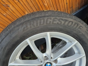 Roti Complete Cu Anvelope Bridgestone De Vara Bmw G01 - imagine 9