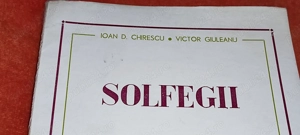 - SOLFEGII  Insotite de succinte explicatii teoretice  editura muzicala  - Ioan d. Chirescu - Victor