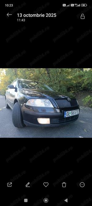 Vând skoda octavia 2 - 2.0 tdi ,bmm, 140cp, an 2008