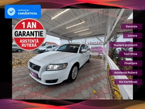 Volvo V50 Royal Estate   An 2010 1.6 Diesel  Revizie ulei si filtre efectuata Navigatie  Start  Stop
