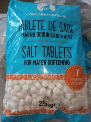 Tablete sare dedurizare