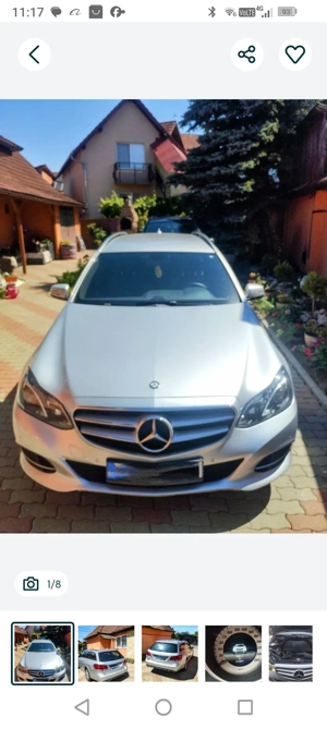 Mercedes Benz E200, Amg, 2,2, 2016