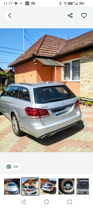 Mercedes Benz E200, 205 Cp, Amg, 2,2, 2016 - imagine 3