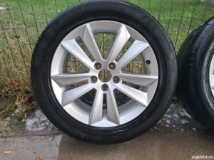 Jante volvo peugeot ford 5x108 cu anvelope 225 50 17 originale - imagine 2