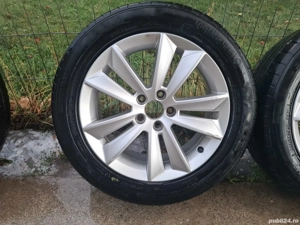 Jante volvo peugeot ford 5x108 cu anvelope 225 50 17 originale - imagine 4